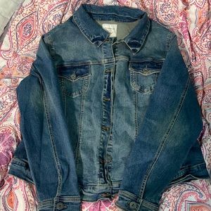Worn once ! Torrid blue Jean jacket size 3x